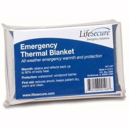 Lifesecure Thermal Blankets 30 count, PK30 70200